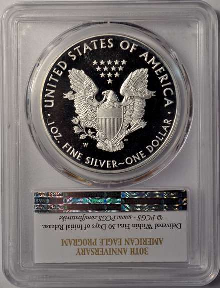 2016-W Proof American Silver Eagle PCGS PR70DCAM FirstStrike Lettered Edge