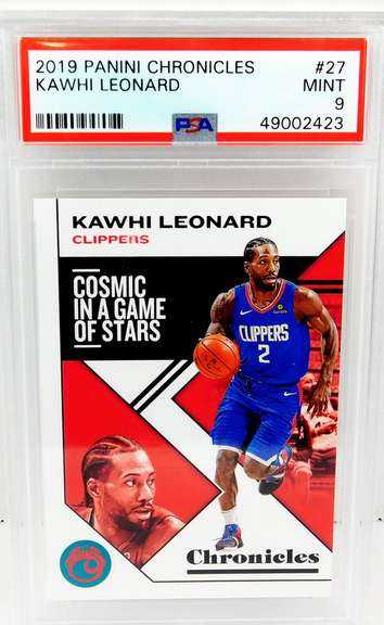 Kawhi Leonard 2019 Basketball Card, Mint 9