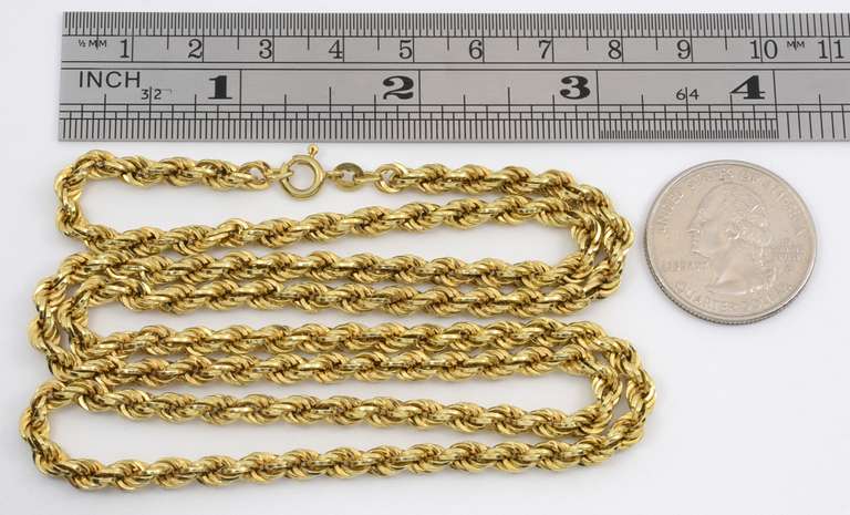 In Demand Rope Necklace
