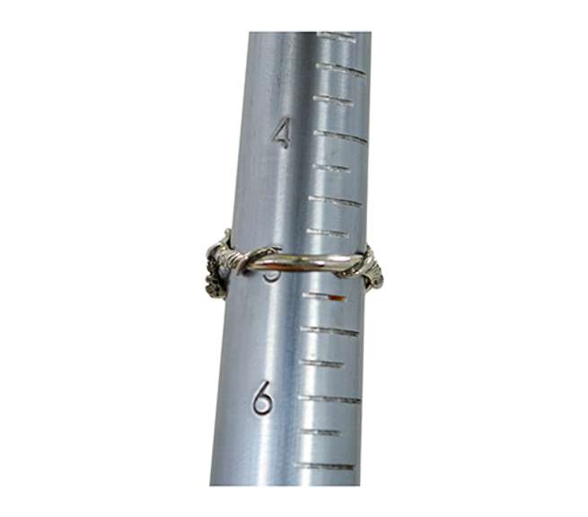 Designer Sterling Silver Ring and Freshwater Pearl by Paz Creations Israel, Size 5