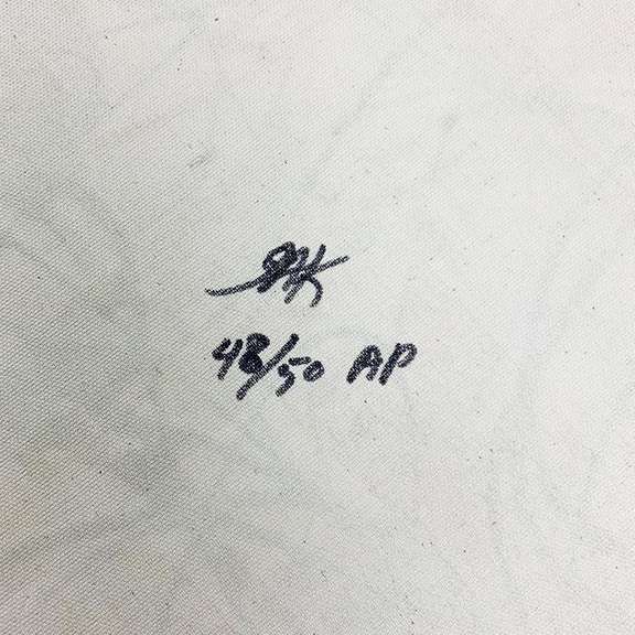 1901 Buffalo Bill ($10) by Steve Kaufman (1960-2010)