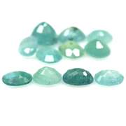 Stunning 7.56ct blue green Grandidierite set