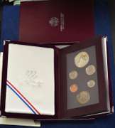 1988 Silver Prestige Proof Set In OGP