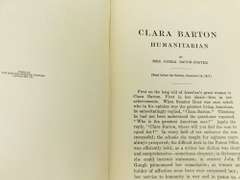 1918 Clara Barton, Humanitarian - Red Cross