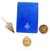 Collection of Vintage Masonic Items