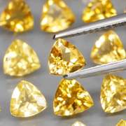 Ravishing 10.47ct 25pc golden Citrine set