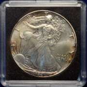 1994 American Silver Eagle BU In Plastic Capsule