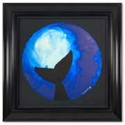 Whale Tail In The Deep by Wyland Original