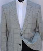 Designer Modern Fit Sport Coat By Galante, Made In Italy