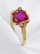 Estate Ruby Ring