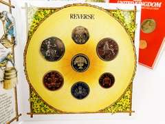 3 United Kingdom Uncirculated Coin Sets, Sealed