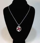 Spectacular gemstone set displayed in Sterling Silver