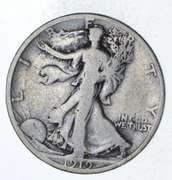 1919-S Walking Liberty Silver Half Dollar - Circulated
