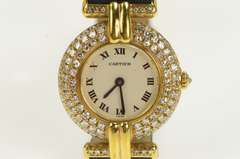 Cartier Diamond Colisee Ref 881092 Women's Watch