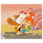 Pebbles and Bam Bam by Hanna-Barbera