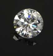 GIA 0.75 Ct Round Brilliant Cut Faint Pink Color I1 Clarity Diamond