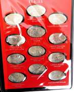 U.S. Type Series Elongated 36 Coin Set & COA