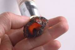 Amazing 68ct Blue Amber Copal rough set