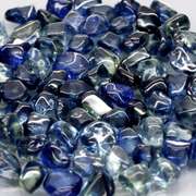 Really heavy and richly colored 30.90ct Sapphire set