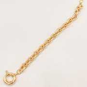 Beautiful 18kt Gold Plated Greek Key Design Bracelet