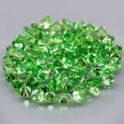 Chrome green! 2.70ct untreated Tsavorite set
