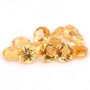 Ravishing 15.32ct top golden eye clean Citrine set