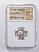 AU 336-323 BC Kingdom Of Macedon AR Drachm Alexander III NGC Ancients
