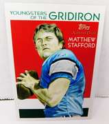 2009 Matthew Stafford Topps Football Card