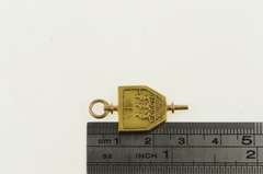 14K Yellow Gold NYU New York University Insignia Vintage Charm/Pendant