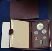 1984 Silver Prestige Proof Set In OGP