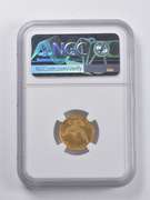 AU53 1836 $2.50 Classic Head Gold Quarter Eagle Block 8 .1209 AGW NGC