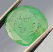 Captivating 5.34ct rutilated Colombian Emerald