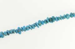 Sterling Silver Native American Navajo Turquoise Beaded Necklace