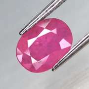 Stunning violet pink 1.33ct Ruby