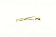 14K Yellow Gold 3D Stirrup Horse Riding Equestrian Polo Charm/Pendant
