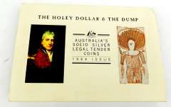 99.9 Sterling Holey Dollar & The Dump Coin Set w/COA