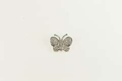 14K Yellow Gold Pave Diamond Heart Love Symbol Pendant