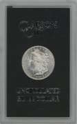 Frosty-white Choice BU 1885-CC Morgan Silver Dollar in GSA pack