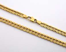 Nice Woven Link 14k YG Necklace