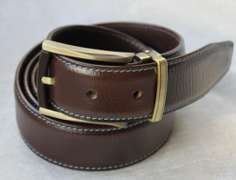 Classy Fine Quality Leather Belt, Made In Italy