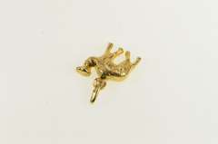 14K Yellow Gold 3D Camel Desert Animal Endurance Symbol Charm/Pendant