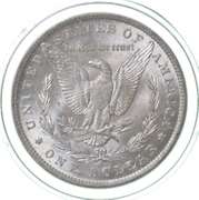 1890-O Morgan Silver Dollar