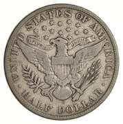 1910-S Barber Half Dollar - Circulated