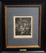 Rembrandt, original rare edition gravure