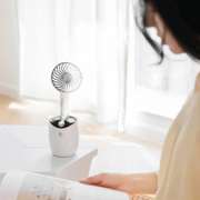 2 In 1 Rotating Spray Air Humidifier Fan USB Charging