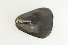 Sterling Silver NE Signed Native American Turquoise Navajo Pendant