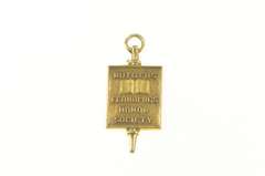 10K Yellow Gold 1950 Rutgers Economic Honors Society Charm/Pendant