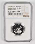 PF69 2000 Canada $150 Platinum - Pronghorn - Endangered Wildlife NGC
