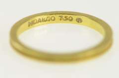 18K Yellow Gold 2.0mm Rope Trim Pattern Wedding Band Ring