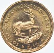 1952 South Africa 1/2 Pound Proof Coin .1177 AGW